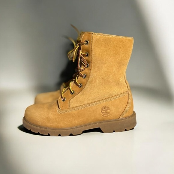 🌻Timberland Authentics Teddy Fleece Waterproof Boots Women's Size 7.5 - Picture 1 of 13